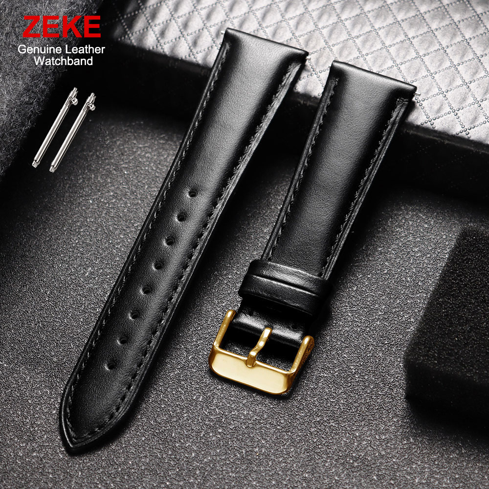 Leather Strap Quick Release - 本革腕時計バンド 12mm 14mm 16mm 18mm 20mm