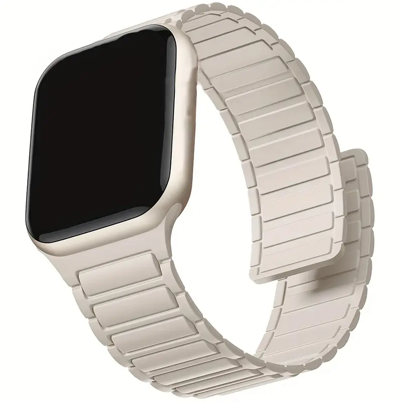 Milanese Loop Magnetic - 磁気シリコンストラップ Apple Watch バンド 45 ミリメートル