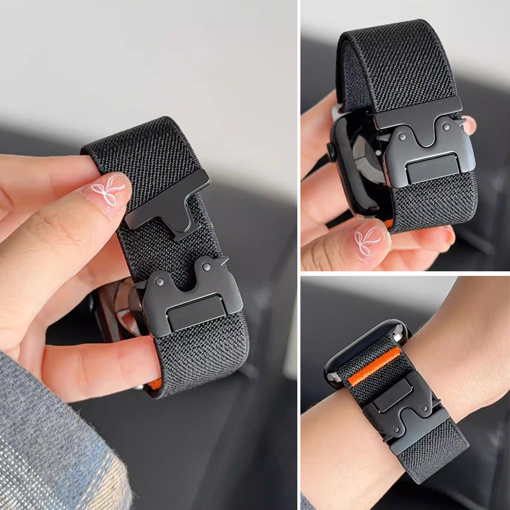 パラシュートストラップ Apple Watch ウルトラ 2 - Parachute Strap Elastic のレビューと価格