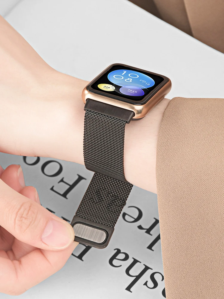 Huawei Watch用ミラネーゼループバンド,ステンレス - Milanese Loop Magnetic のレビューと価格